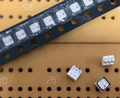 Rgb plcc6 smd - smd, led