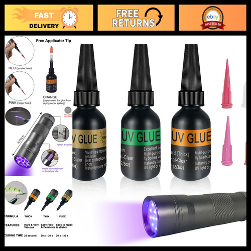 Riverruns clear glue - glue, three